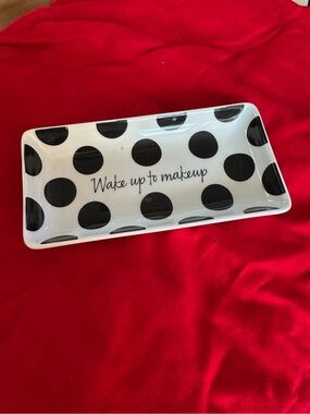 Sephora Black and White Polka Dot Makeup Tray